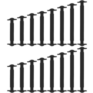 Malatec | Κορδόνια Σιλικόνης - Σετ 16τμχ. #19933