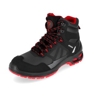Μποτάκια Ασφαλείας/Εργασίας Procera | Genesis S3 SR FO – Black/Red