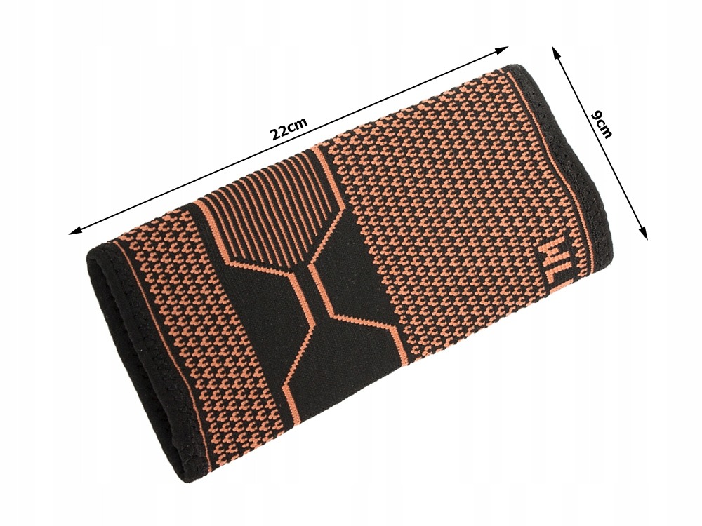 Ελαστική Επιστραγαλίδα Capa-One Black/Orange One Size - V27170 - Image 2