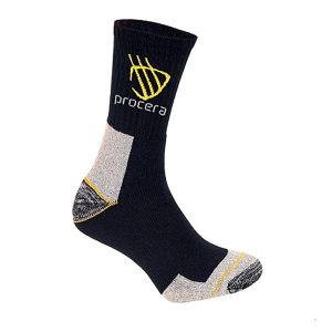 Κάλτσες Εργασίας Procera Work Socks One Size 41-45 Μαύρες