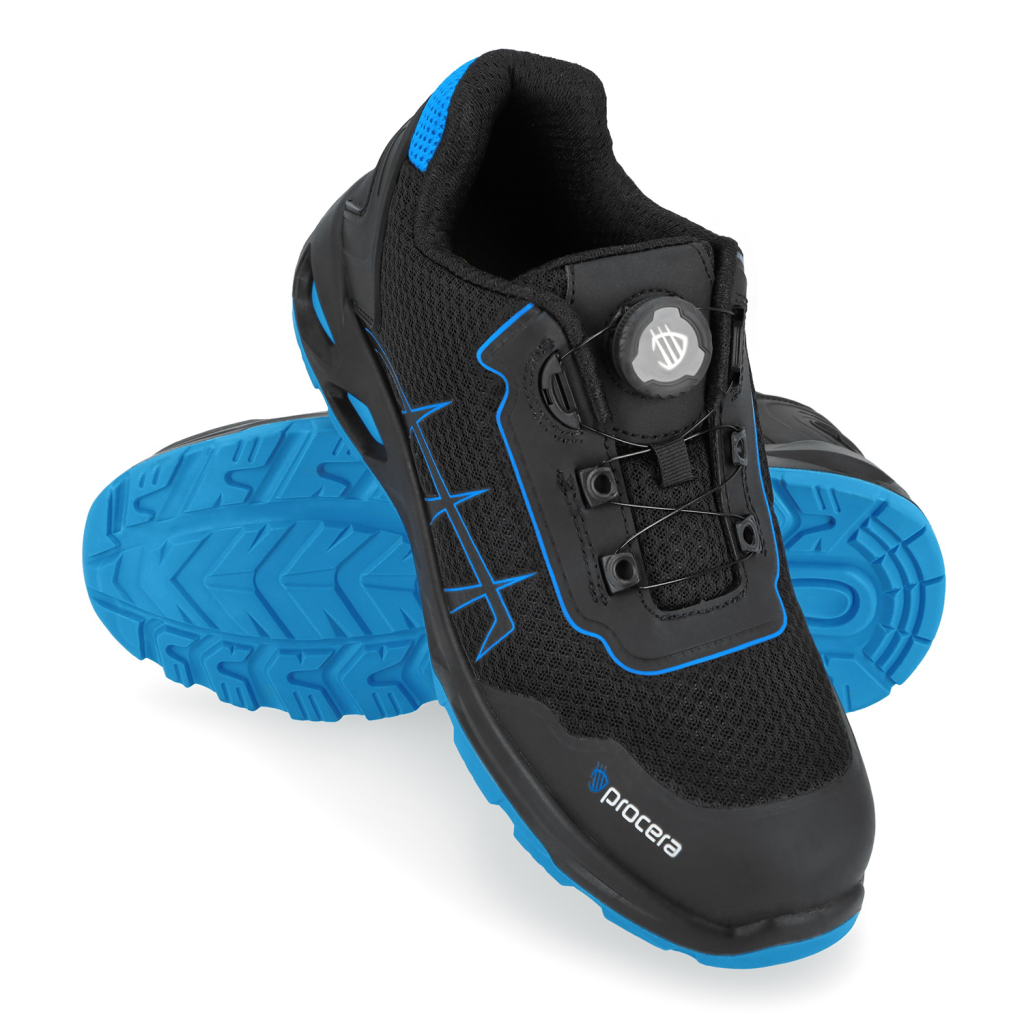 Παπούτσια Ασφαλείας/Εργασίας Procera | LOTUS S1PS - Black-blue - Image 2
