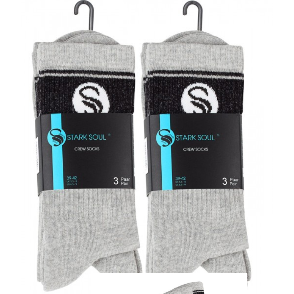 3 Ζεύγη Κάλτσες STARK SOUL®2140 Crew - Image 2