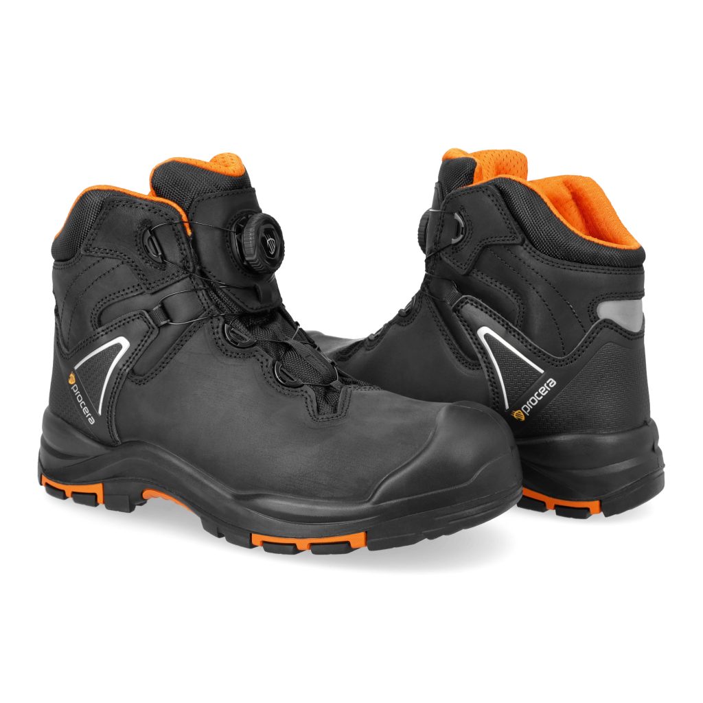 Μποτάκια Ασφαλείας/Εργασίας Procera | CENTAUR BLACK SPIN S3L - Image 4