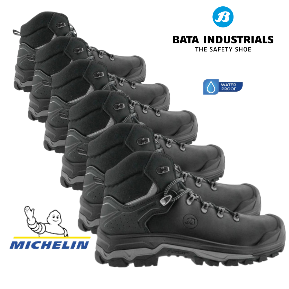 Μποτάκια Ασφαλείας/Εργασίας Bata Industrials | Stur Basalt S3 SRC - Black