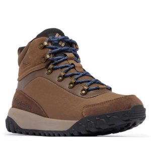 Columbia Burnsider Ανδρικά Ορειβατικά Παπούτσια Αδιάβροχα Καφέ