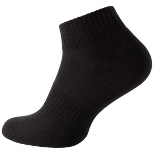 3 Ζεύγη STARK SOUL® Unisex Κάλτσες Quarter Μαυρο 2100