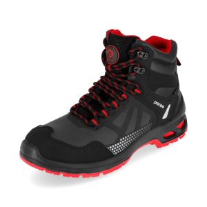 Μποτάκια Ασφαλείας/Εργασίας Procera | Genesis S3 SR FO – Black/Red